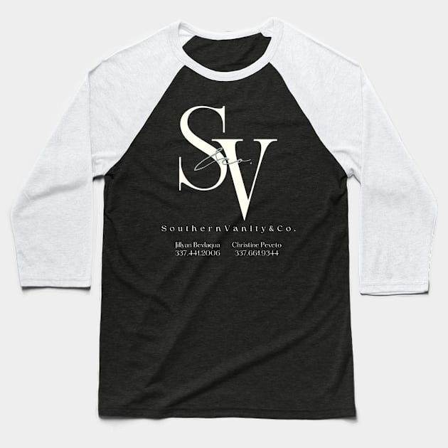 Southern Vanity &Co Jillyan Baseball T-Shirt by SouthernVanityByJillyan